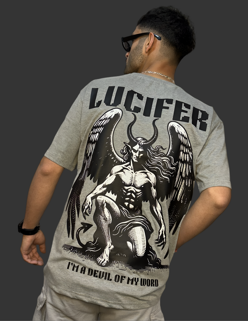 Lucifer Oversized T-Shirt For Men