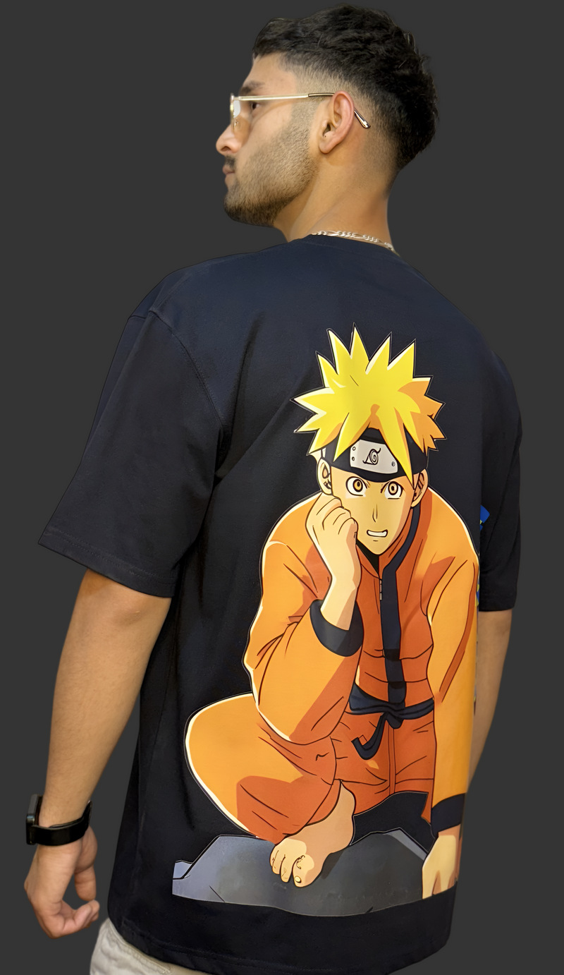 Uzumaki Naruto Oversized T-Shirt For Men