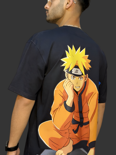Uzumaki Naruto Oversized T-Shirt For Men