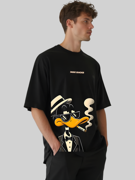 Smoke Quacker Oversized T-shirt For Men