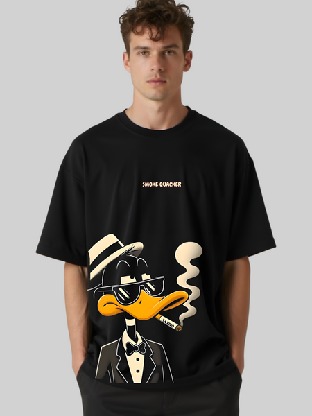 Smoke Quacker Oversized T-shirt For Men