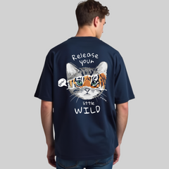 Release Your Little Wild Oversized T-shirt for Men