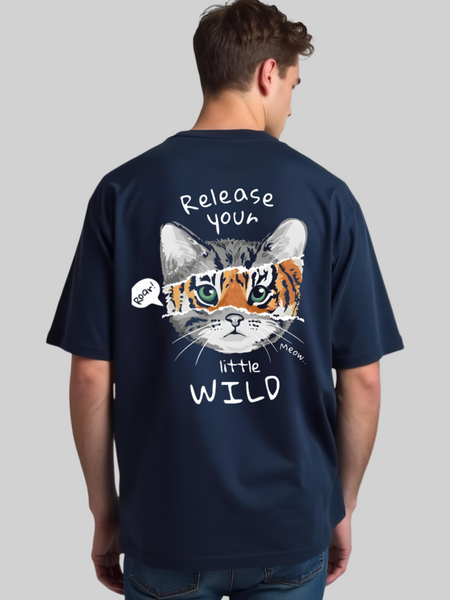 Release Your Little Wild Oversized T-shirt for Men