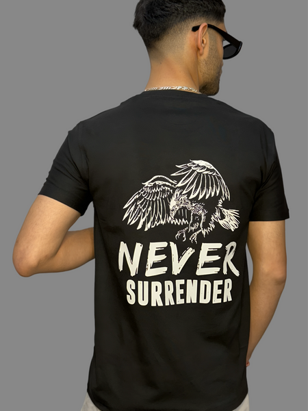 Never Surrender Regular Fit T-Shirt For Men