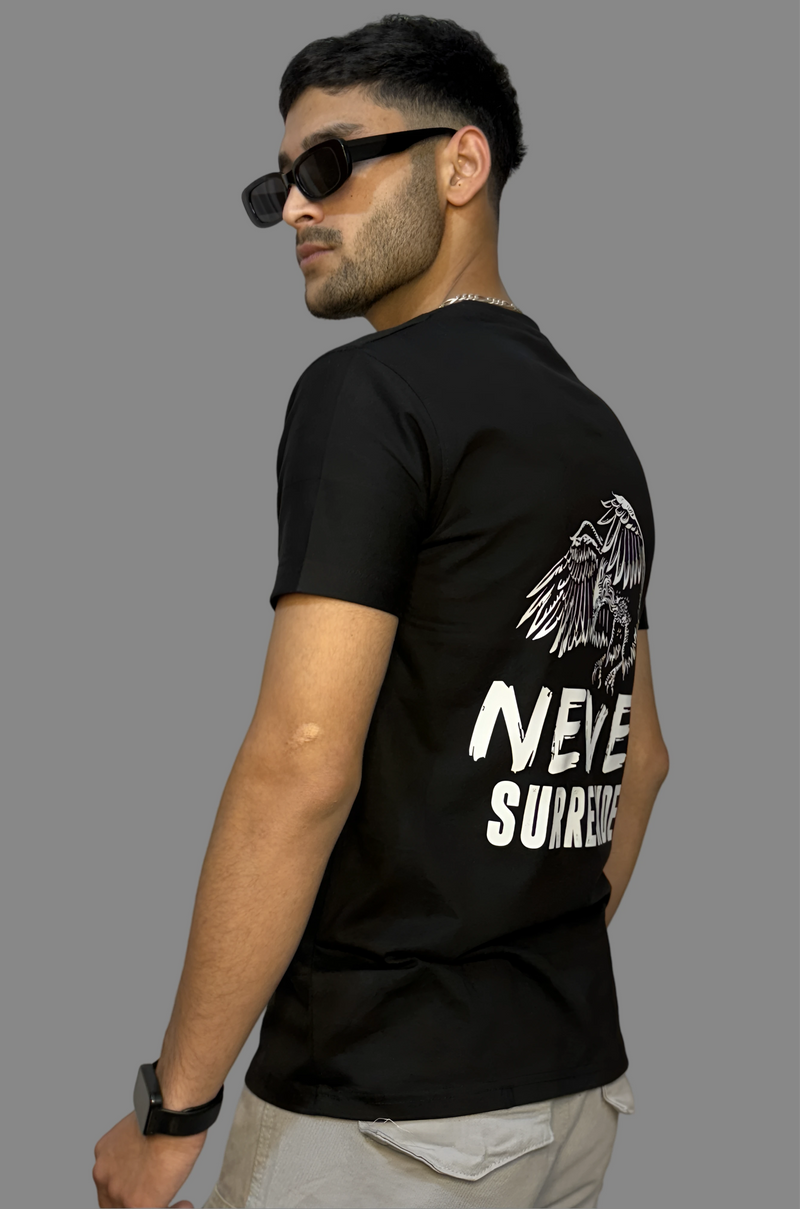 Never Surrender Regular Fit T-Shirt For Men
