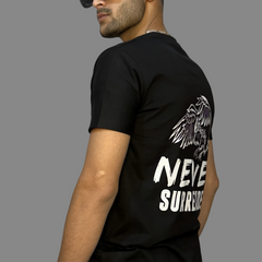 Never Surrender Regular Fit T-Shirt For Men