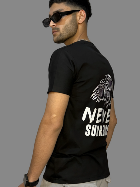 Never Surrender Regular Fit T-Shirt For Men