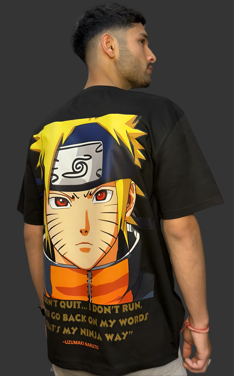 Naruto Oversized T-Shirt For Men