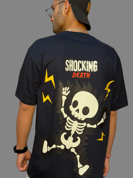 Shocking Death Oversized T-Shirt For Men