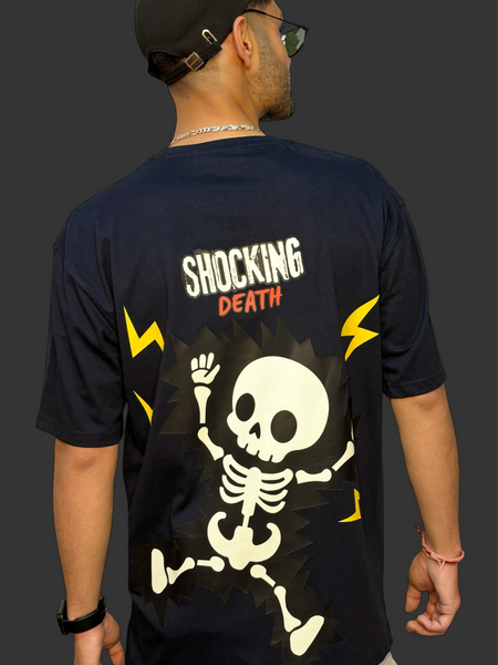 Shocking Death Oversized T-Shirt For Men