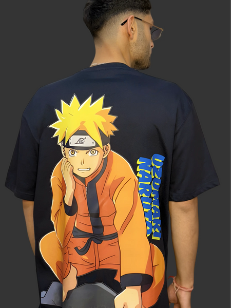 Uzumaki Naruto Oversized T-Shirt For Men