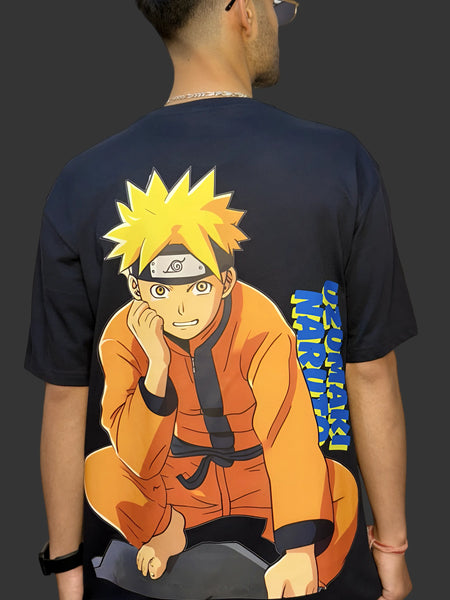 Uzumaki Naruto Oversized T-Shirt For Men
