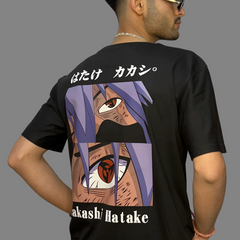 Kakashi Hatake Anime Oversized T-Shirt For Men