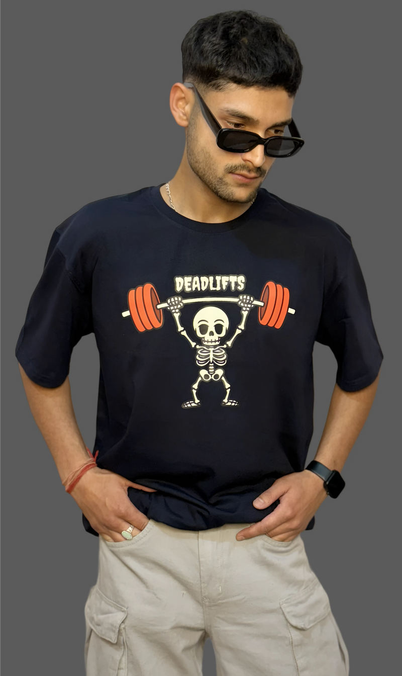 Deadlifts Oversized T-Shirt For Men