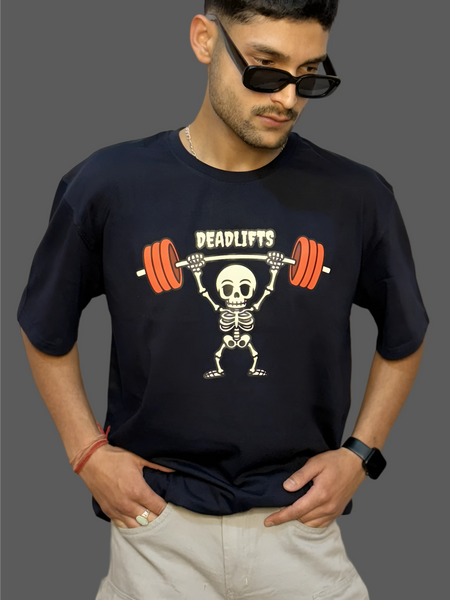 Deadlifts Oversized T-Shirt For Men