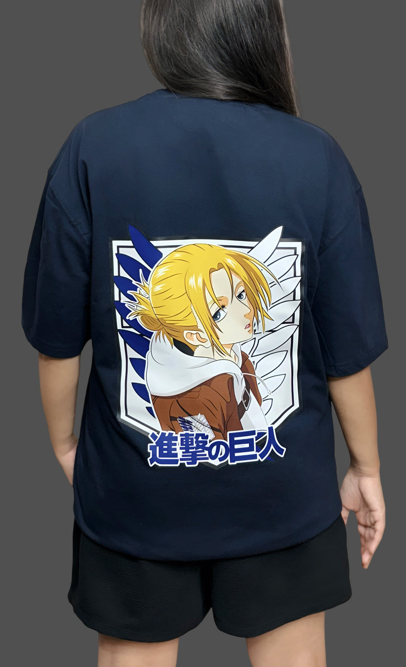 Anime 2.0 Oversized Printed T-Shirt For Women