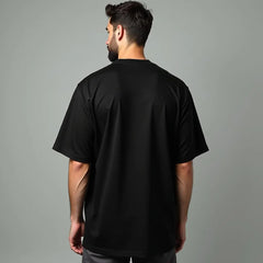 Black Oversized Men’s T-shirt | 100% Cotton