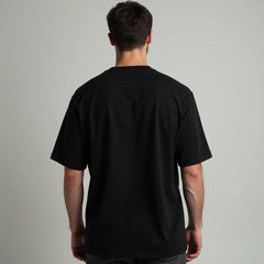 Black Oversized Men’s T-shirt | 100% Cotton