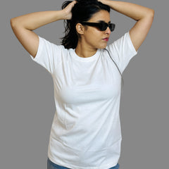 White Plain Regular Fit Women’s T-shirt