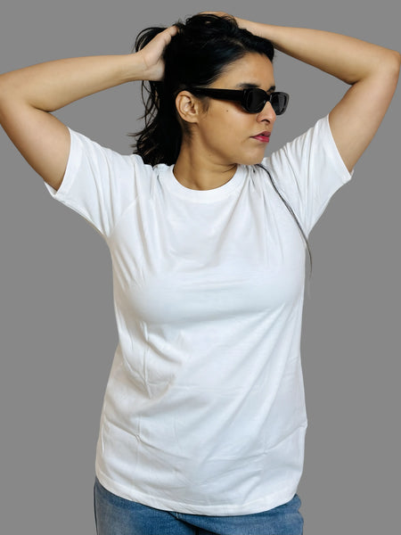 White Plain Regular Fit Women’s T-shirt