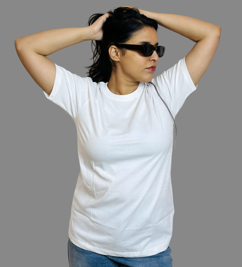 White Plain Regular Fit Women’s T-shirt
