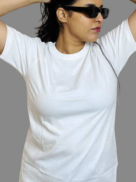 White Plain Regular Fit Women’s T-shirt