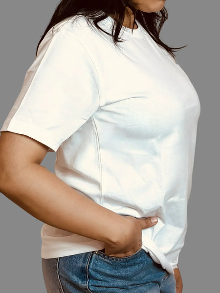 White Plain Regular Fit Women’s T-shirt