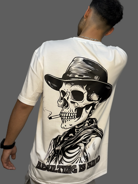 Adulting Is Hard Oversized T-Shirt For Men