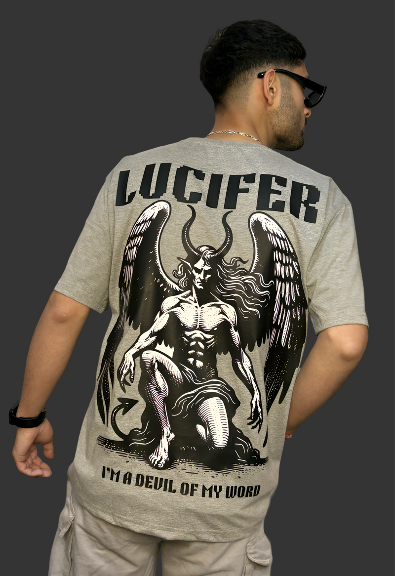 Lucifer Oversized T-Shirt For Men