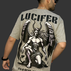 Lucifer Oversized T-Shirt For Men